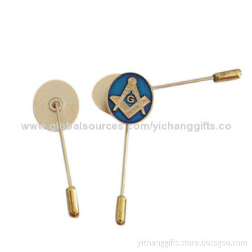 Masonic Stick Pin, Customized Logos Welcomed, Good Price, High Quality, Low MOQ